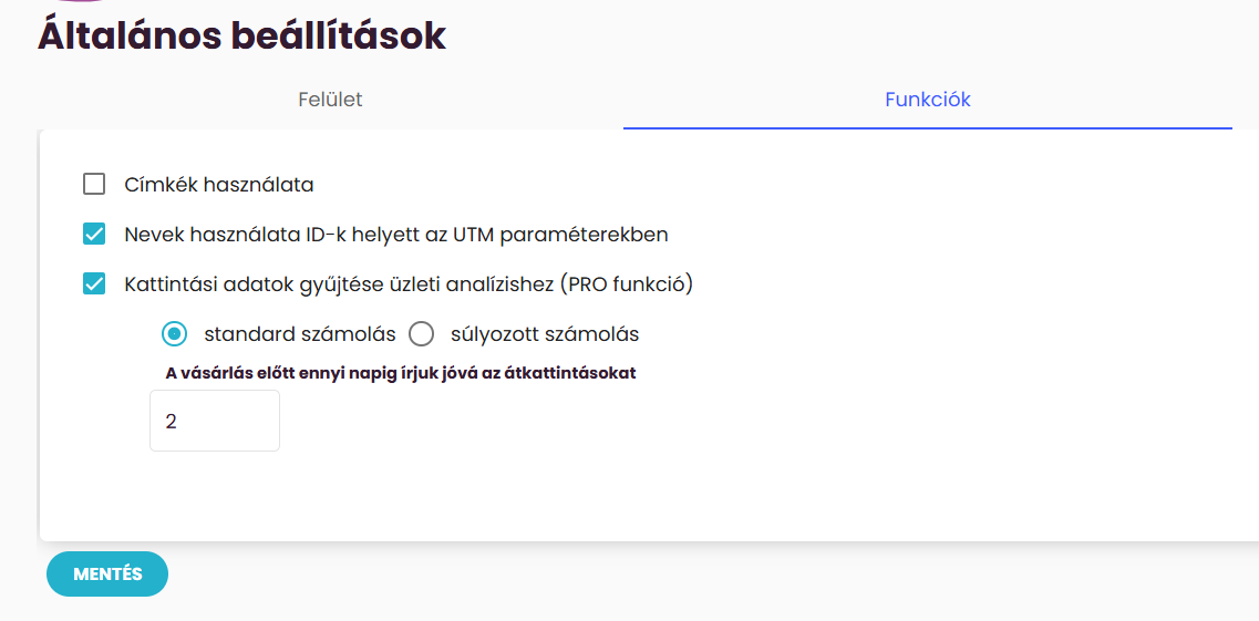ListaMester - Útmutató - Levelekből jövő bevétel - Számítás