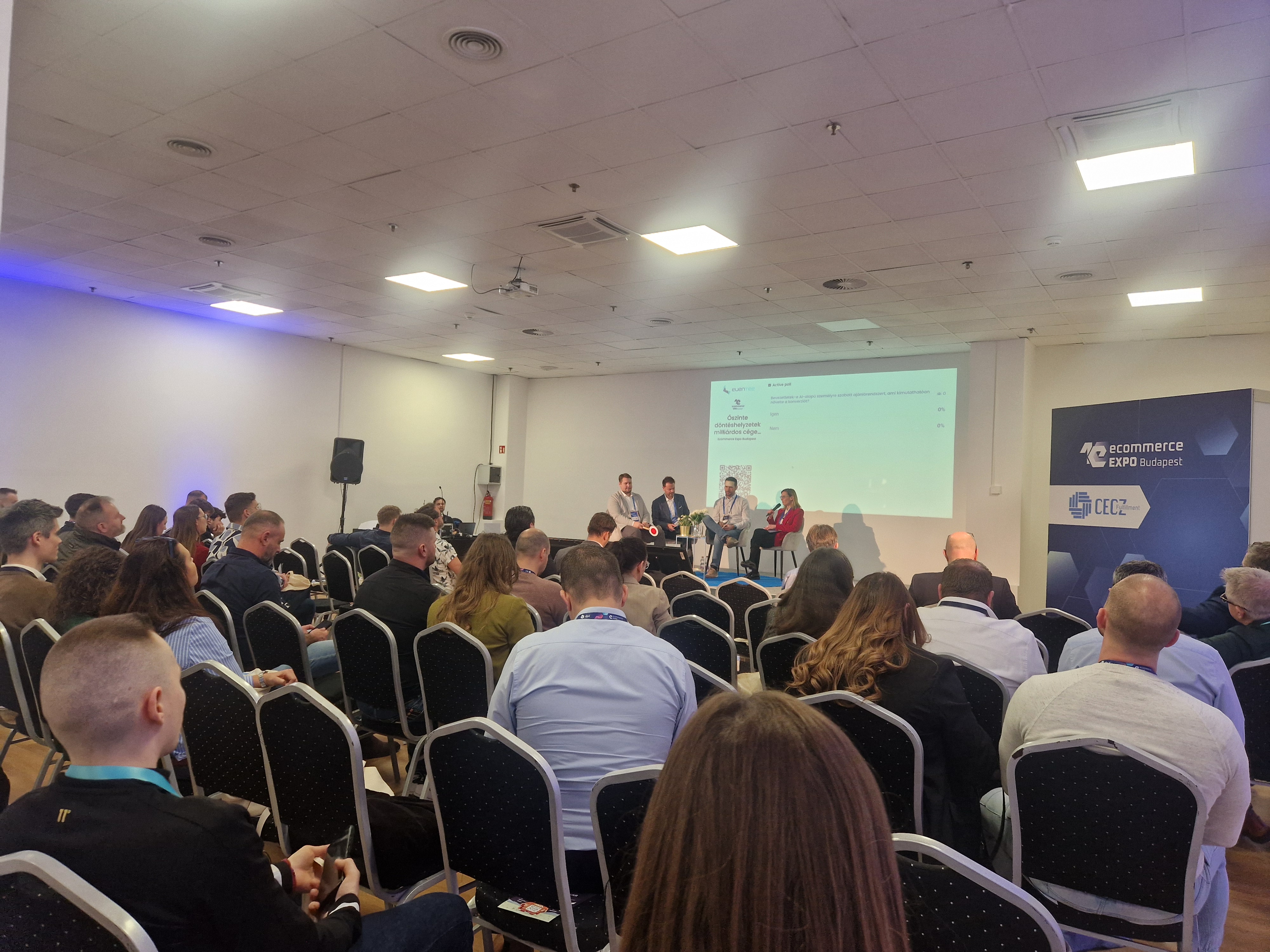 Blog - Ecommerce Expo 2026 - Donáth Fruzsina, Petheő Gergely, Deák András, Őri Gergely