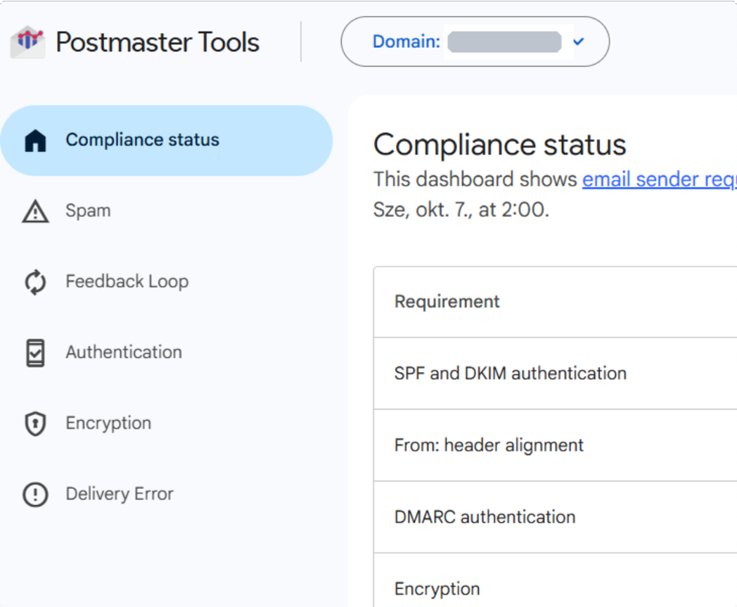 ListaMester - Blogcikk - Google Postmaster Tools - Előkészítés