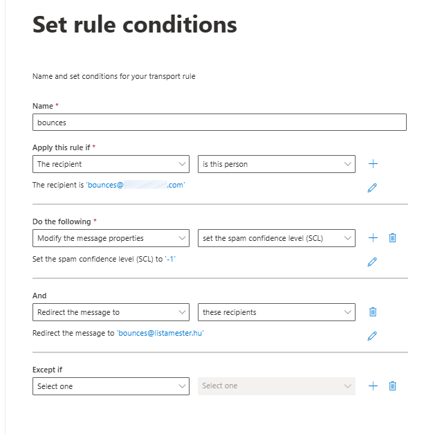 Outlook - Set rule