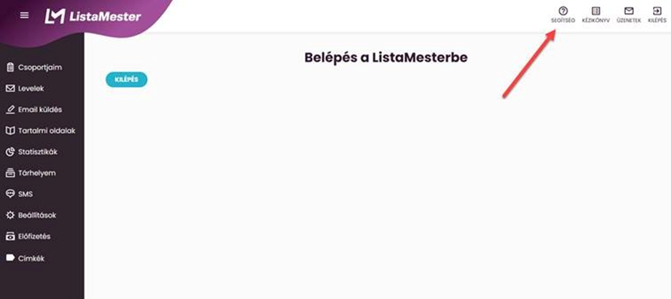 Útmutatók - Segítség ikon