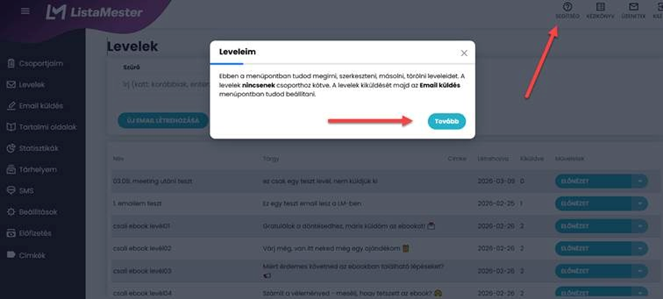 Útmutatók - Segítség útmutató (3)