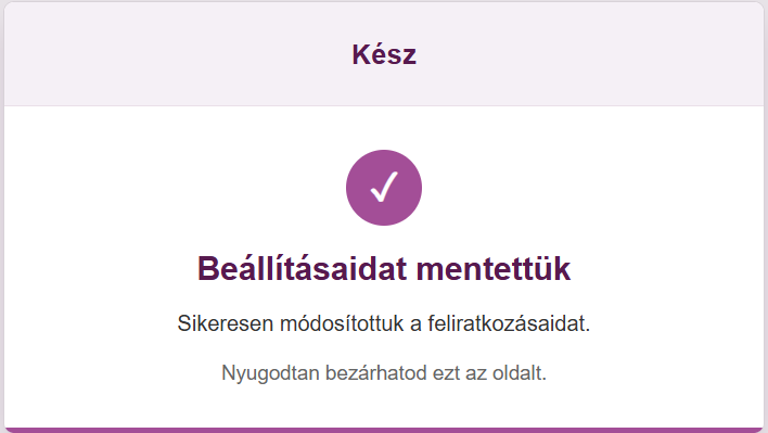 Listamester-Kézikönyv-Űrlapok - Több csoportos feliratkozó űrlapok - A példa űrlap