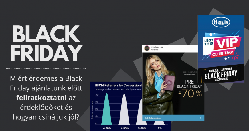 Miért érdemes a Black Friday ajánlatunk előtt feliratkoztatni az érdeklődőket és hogyan csináljuk jól?