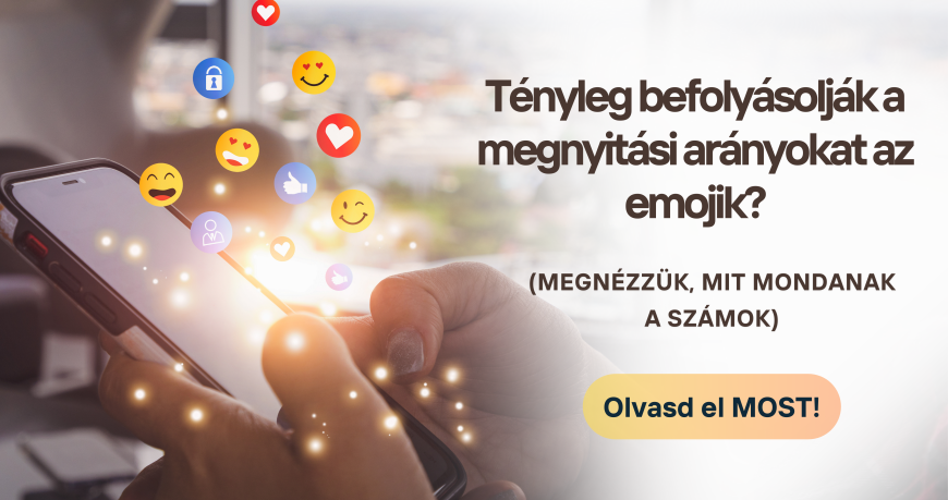 Blogbanner - Tényleg befolyásolják a megnyitási arányokat az emojik?